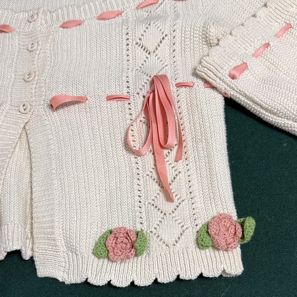 Forever 21 Cream Knit Sweater - Picture 4 of 4
